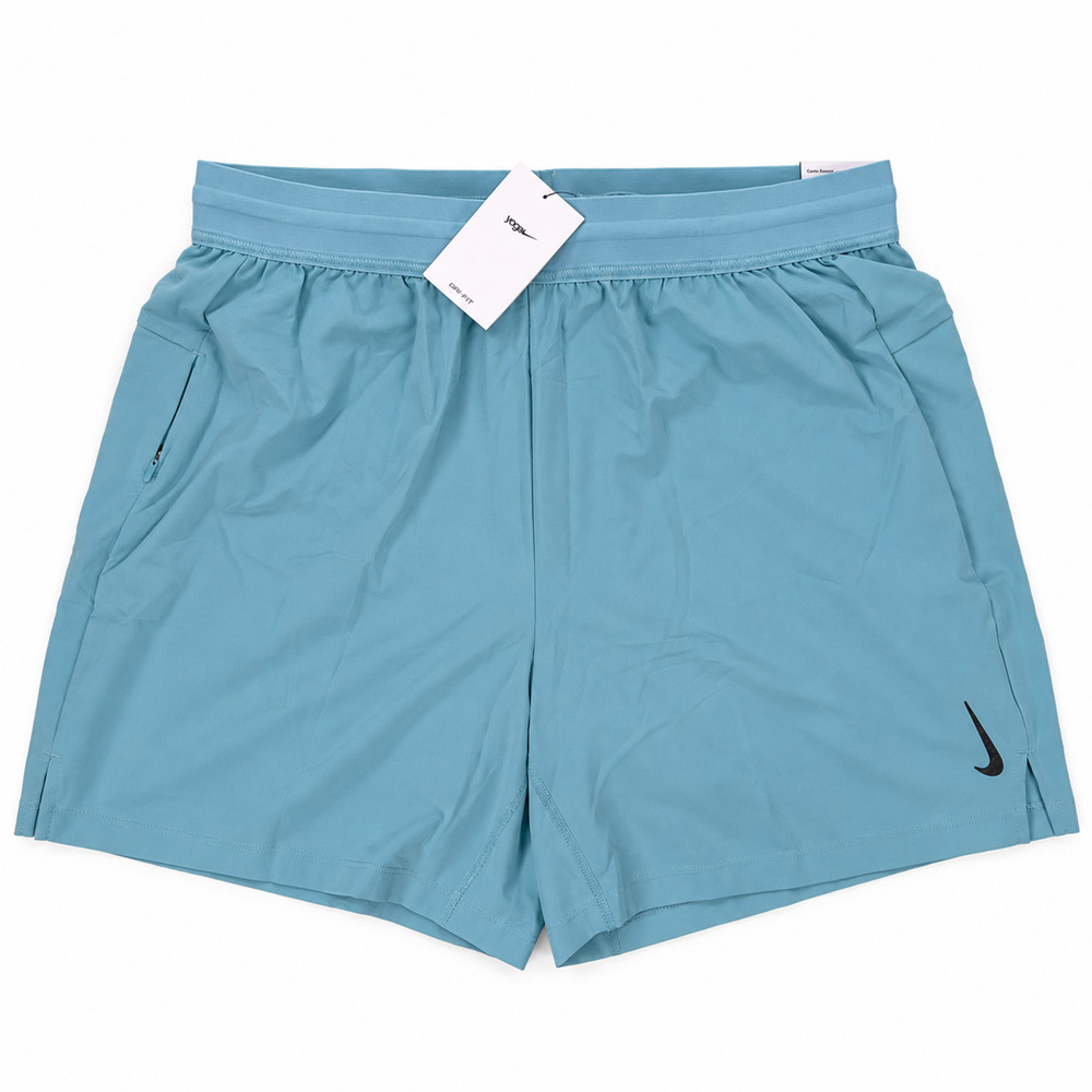 Nike Yoga 2-in-1 Shorts Men's Size 2XL Blue Celestine Athleisure